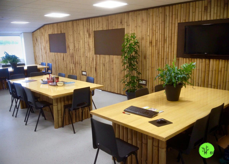 inspirace bambusový plot